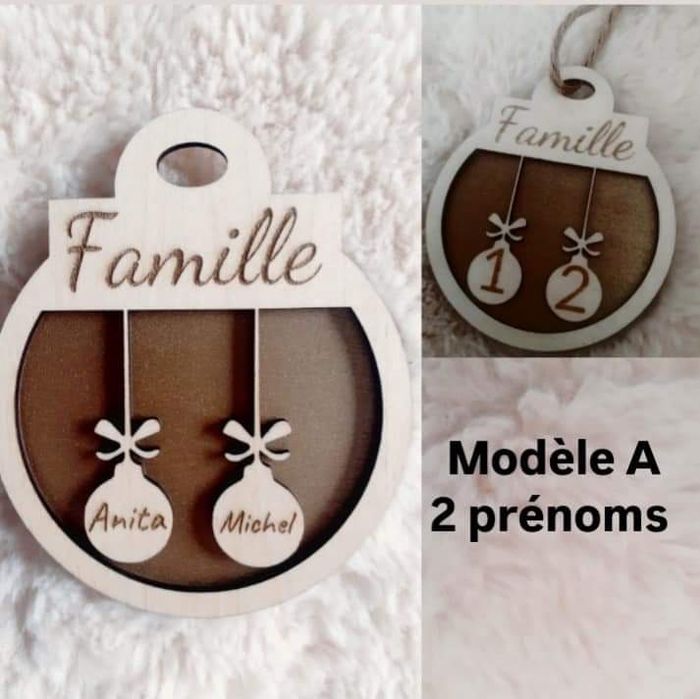 Boules de Noël famille - photo numéro 3