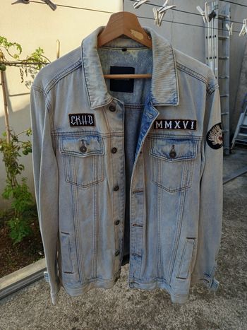 Veste jean homme