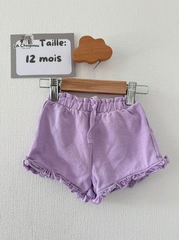 Short Lila - taille 12 mois 80cm 🌸