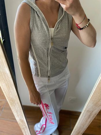 Débardeur gilet gris