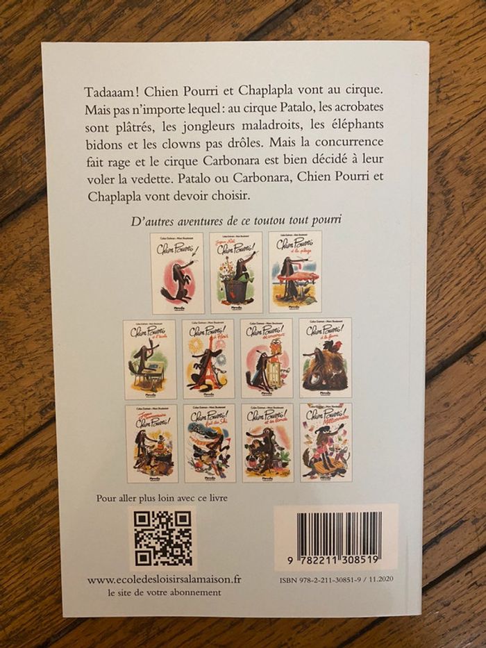 Livre Chien pourri au cirque - photo numéro 2