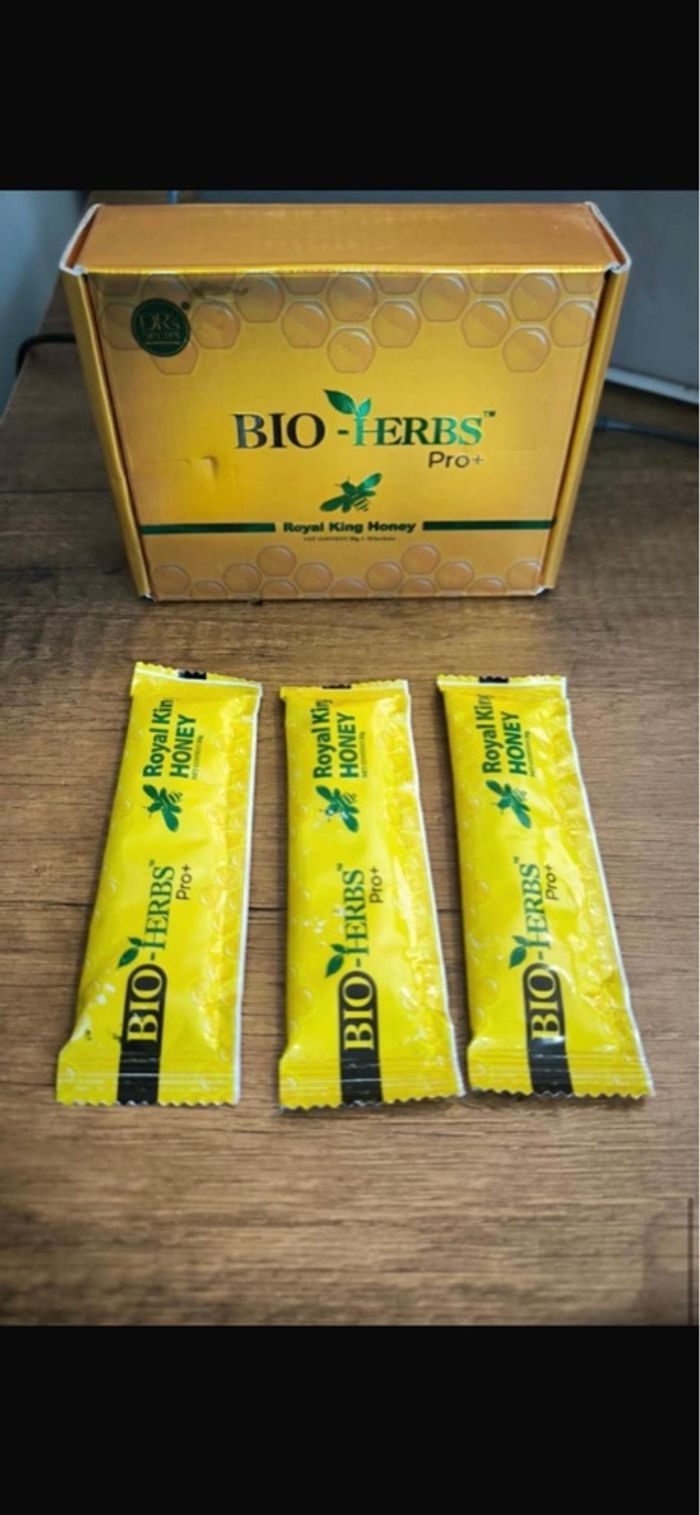 Miel bio herbs pro