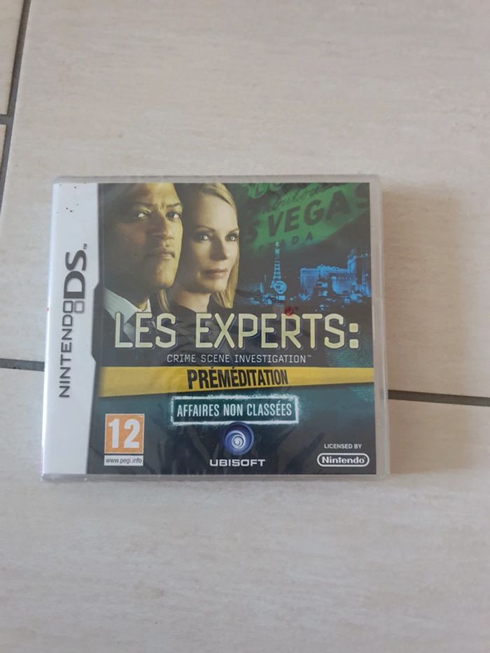 Jeu Nintendo DS les experts préméditation