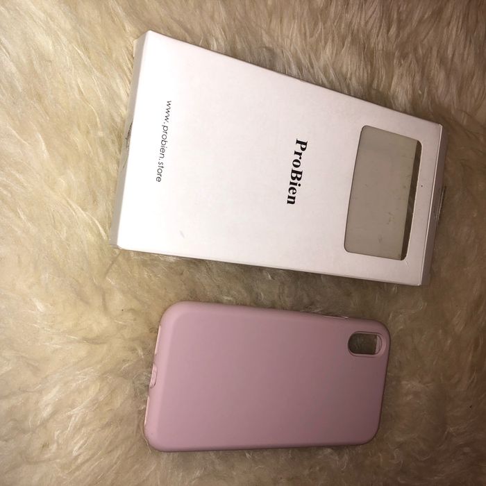 Coque rose iPhone 10