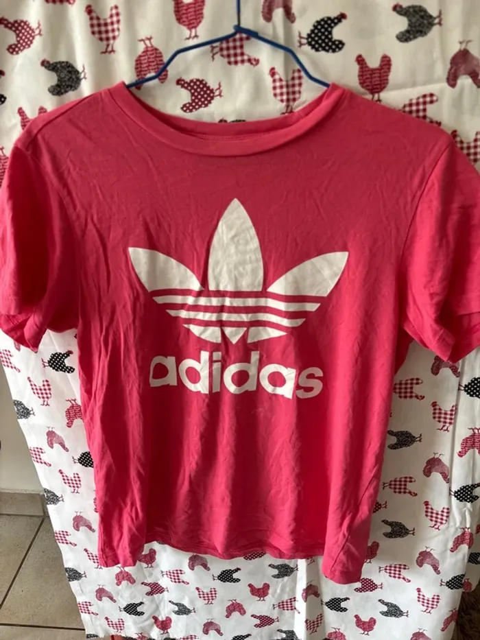 T-shirt fille, Adidas 100