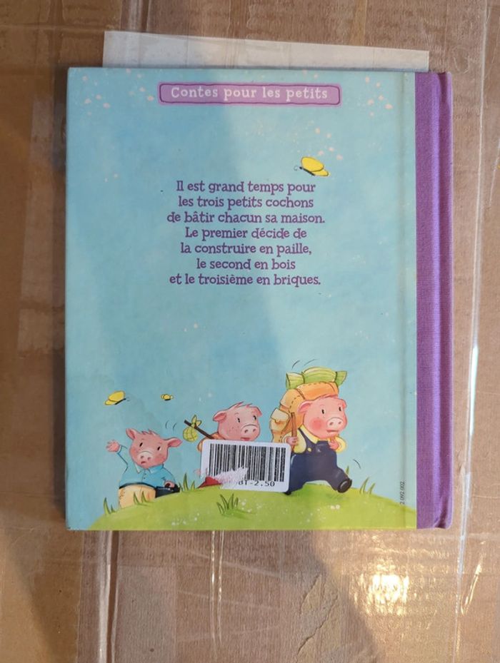 Livre les 3 petits cochons - photo numéro 2