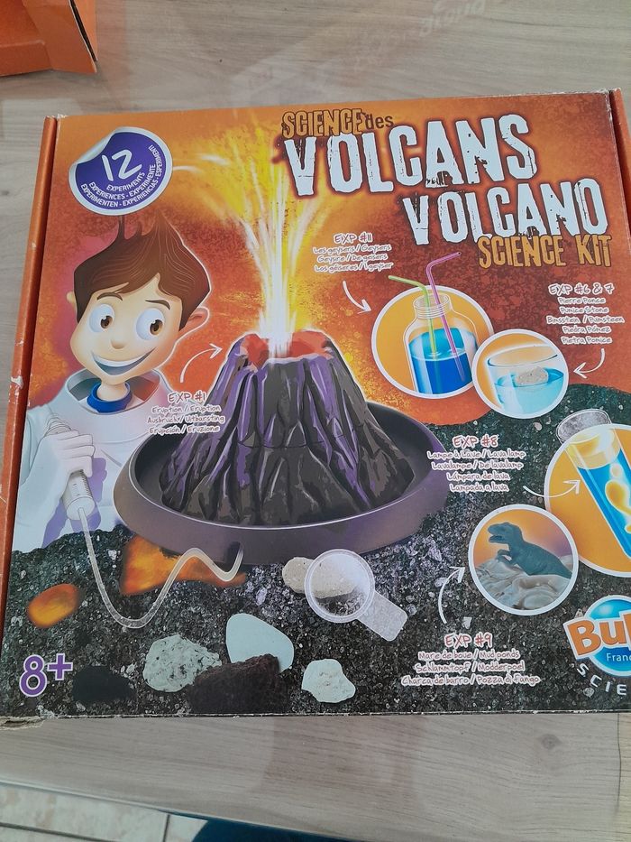 Jeu de société Science des Volcans