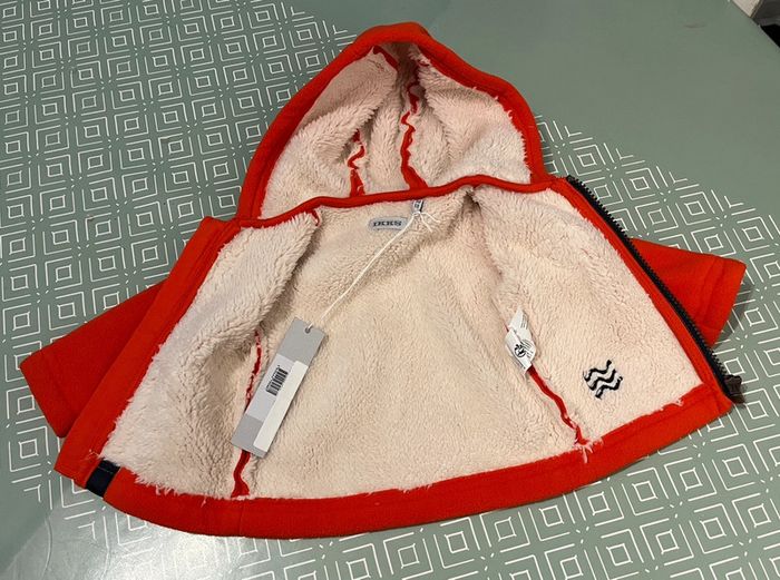 Veste Polaire orange IKKS enfant - photo numéro 5