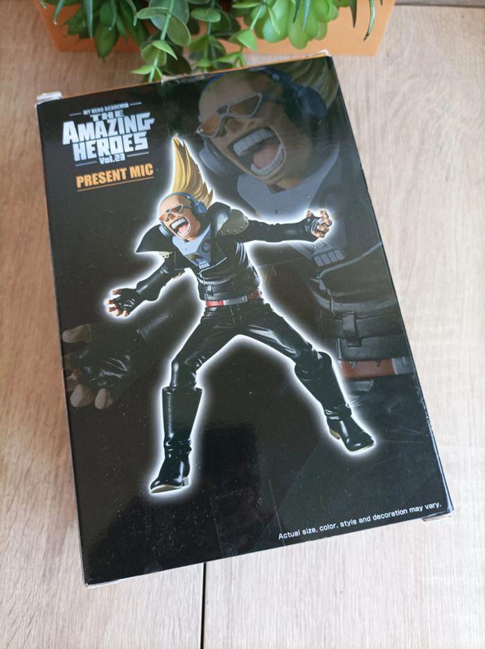 Figurine Present Mic Banpresto Amazing Heroes My Hero Academia - photo numéro 7