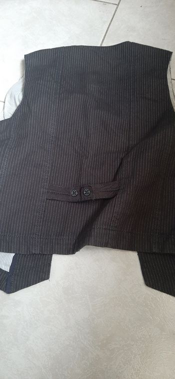 Gilet sans Manche raye