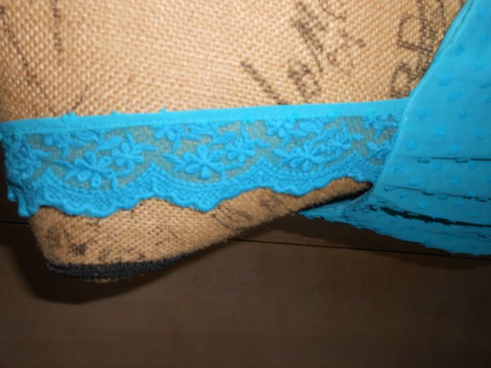 Robe à plumetis bleu - photo numéro 5