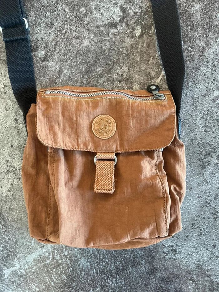 Sac bandoulière marron Kipling homme femme Bolso bandolera Borsa a tracolla Umhängetasche - photo numéro 2