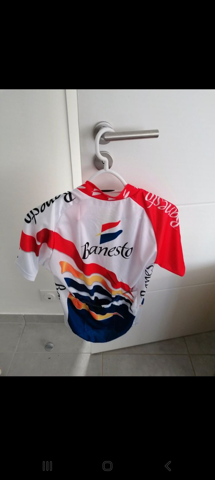 Maillot cyclisme banesto - photo numéro 3