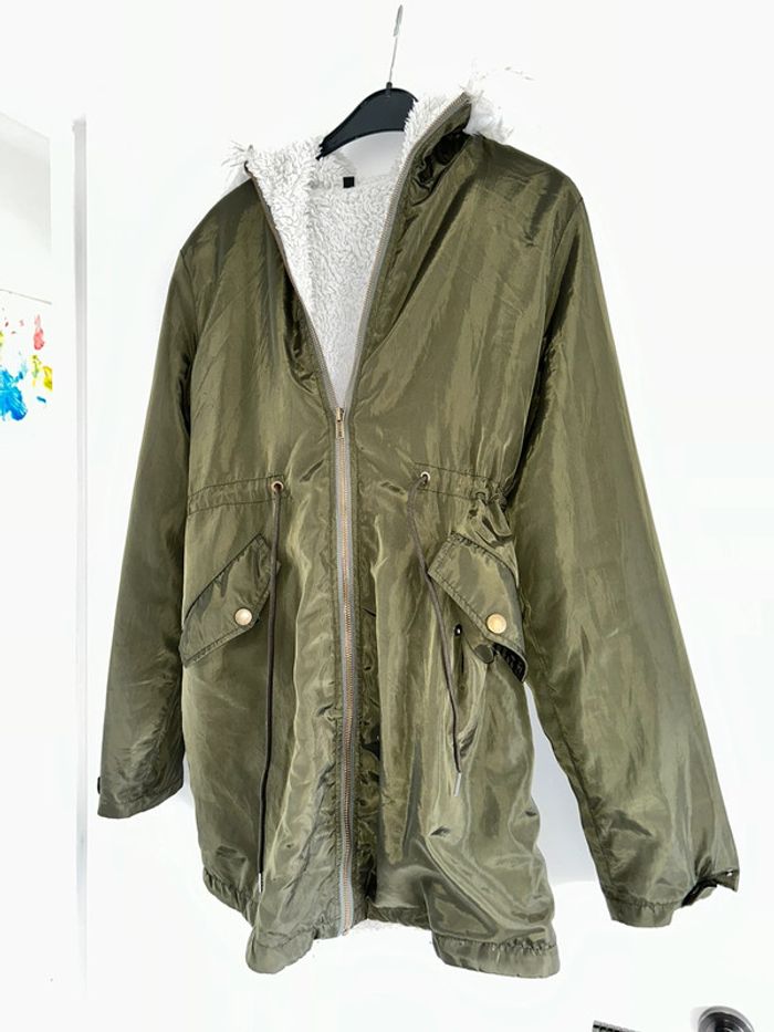 Manteau a capuche XL