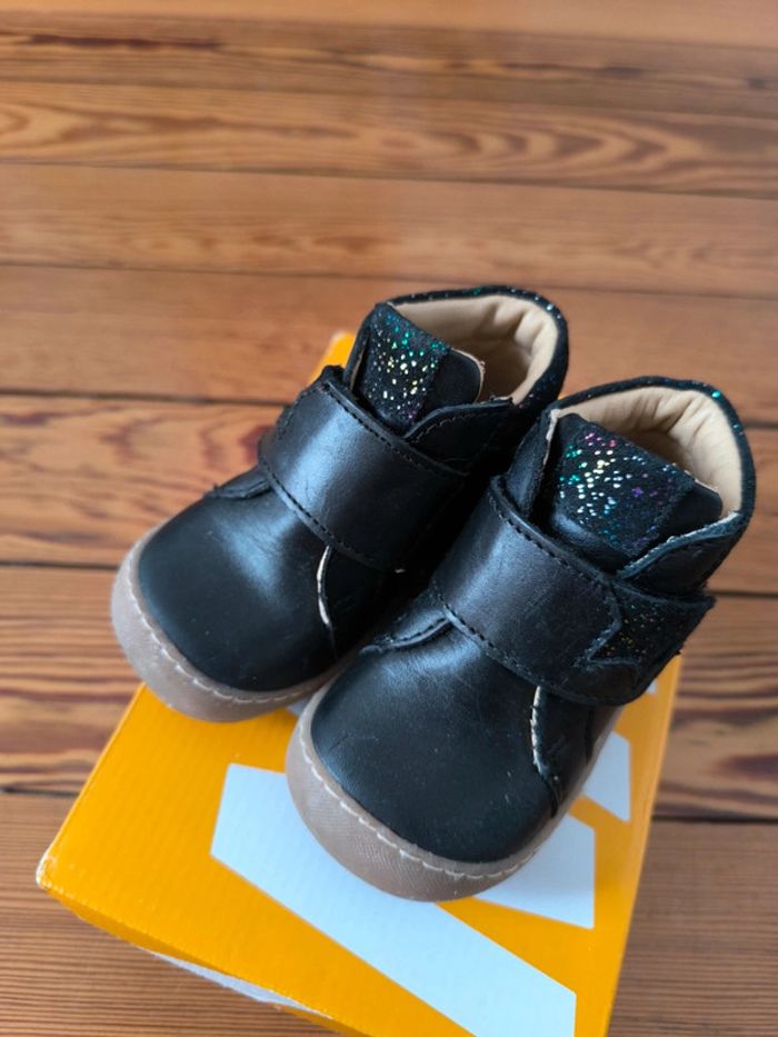 Bottines en cuir 1ers pas - photo numéro 2