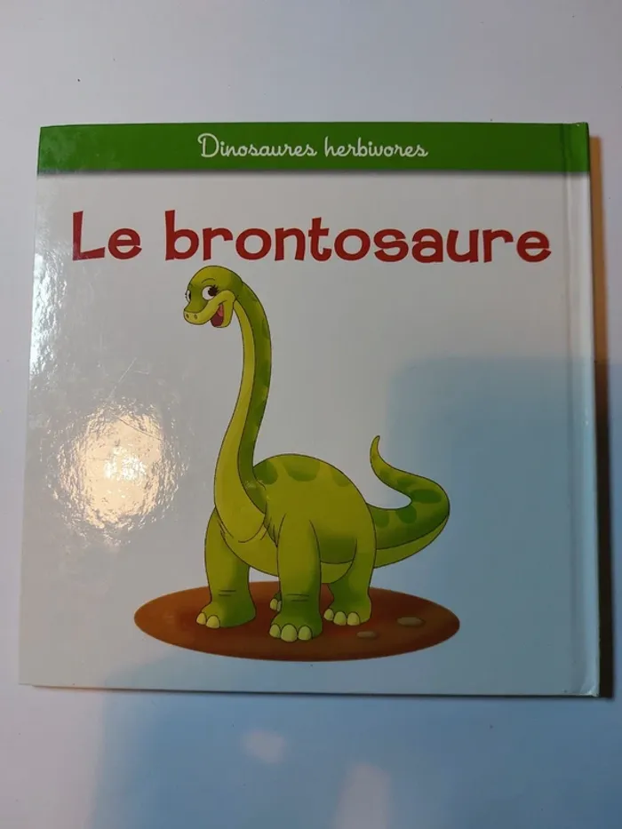 Livre enfant Dinosaures herbivores - Le brontosaure - photo numéro 2