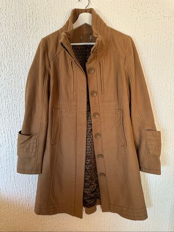 Manteau laine camel la redoute