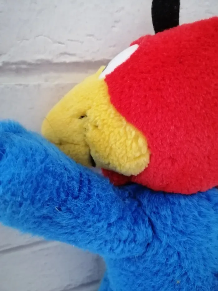 peluche coq mascotte foot footix - photo numéro 3