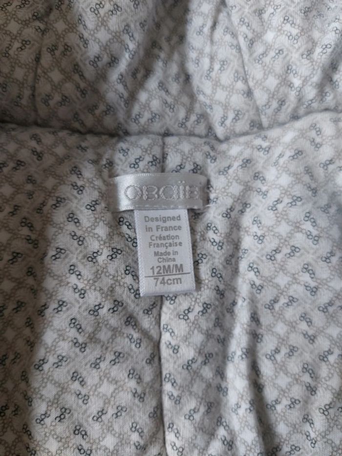 Combinaison pilote Obaibi taille 12 mois - photo numéro 4