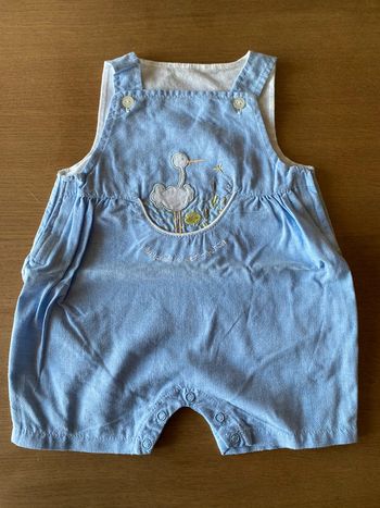 Combi-short salopette