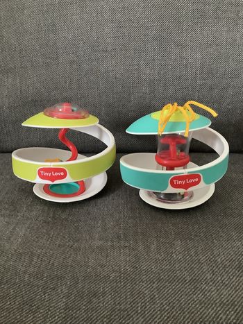 2 balles Hochets bébé