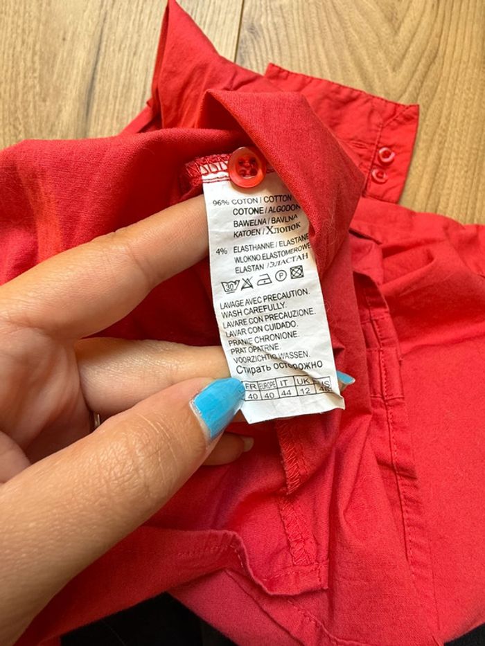 Chemise rouge - photo numéro 6