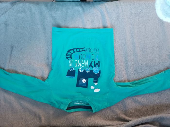 T shirt manches longues petit train