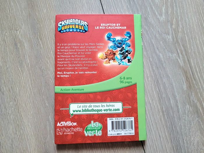 Livre Skylanders Universe. Eruptor et le roi cauchemar. 93 pages - photo numéro 2