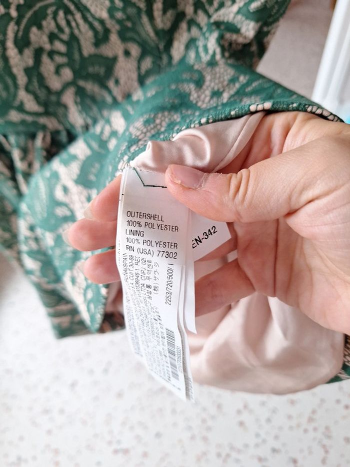 Robe sans manches Zara Taille M en dentelle 👻 - photo numéro 4