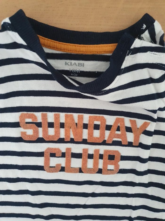 Lot t-shirts manches courtes 18 mois - photo numéro 6