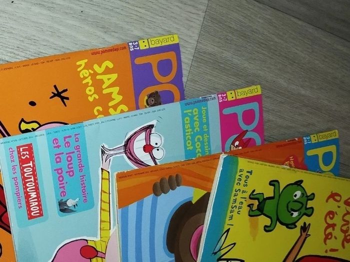 Lot de 7 magazines Pomme d’Api année 2016 L013  7581550979 - photo numéro 6