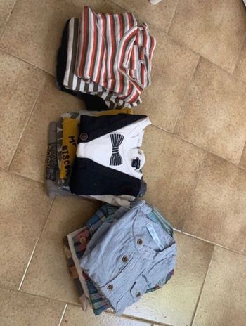 Lot garçon tee-shirts et chemises