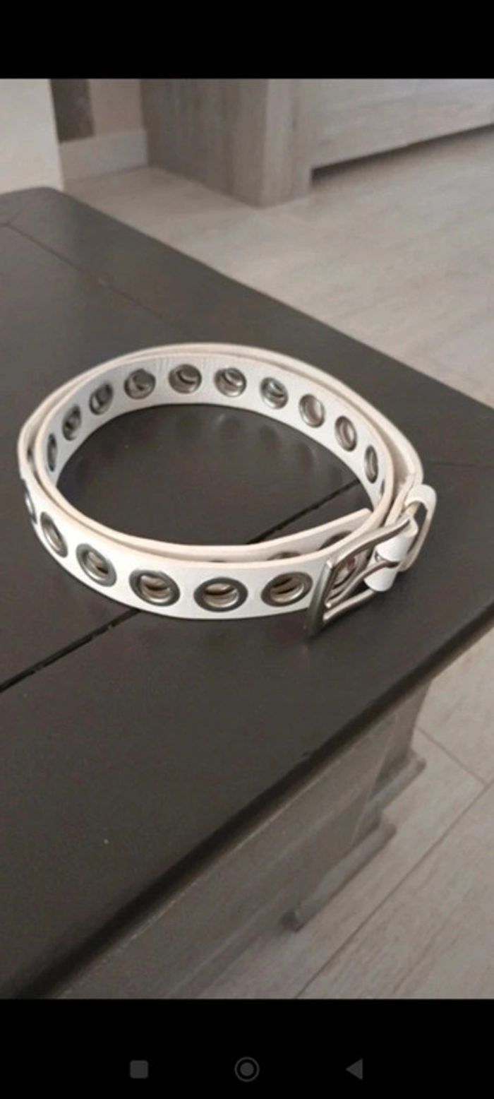 Ceinture blanche - photo numéro 2