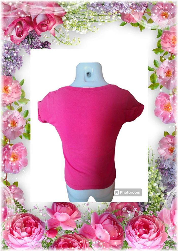 💫🌸 T-shirt imprimé pour fille 🌸💫 - photo numéro 2