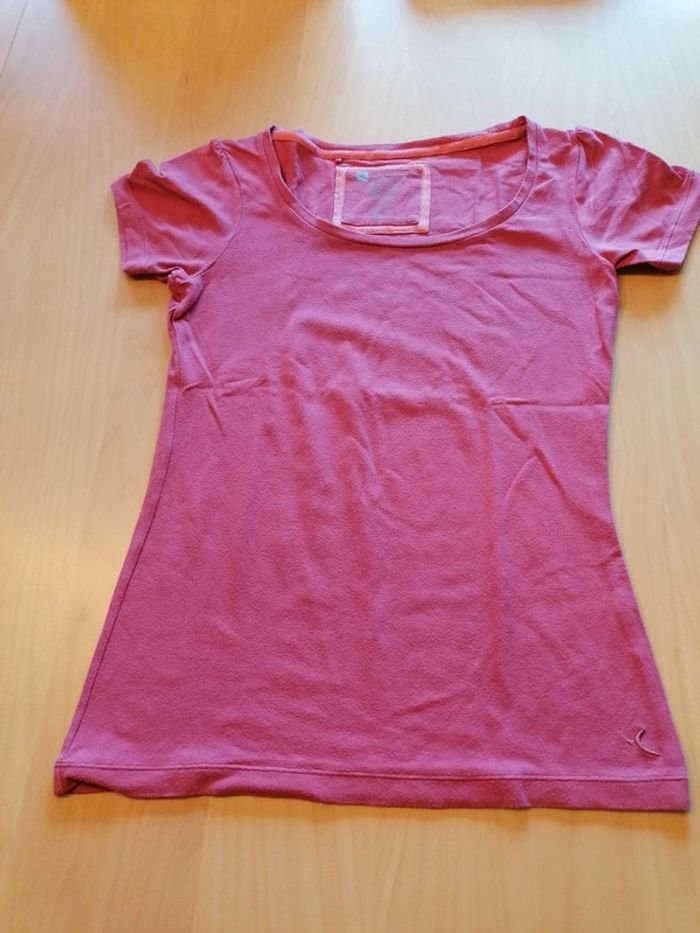 Tee shirt rose Domyos