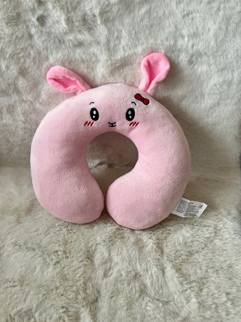 Coussin cervical, coussin de voyage, coussin tour de cou lapin pour enfant