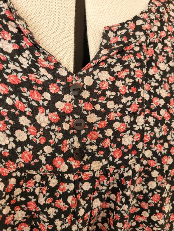Blouse à fleurs - photo numéro 2