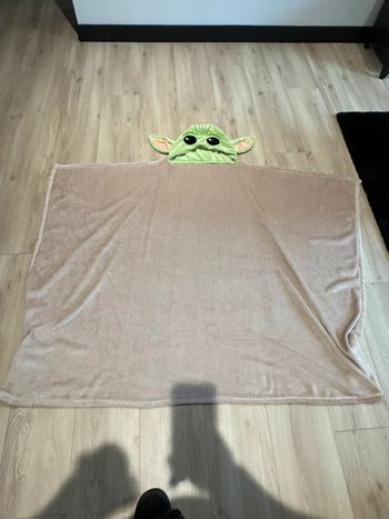 Plaid bébé yoda