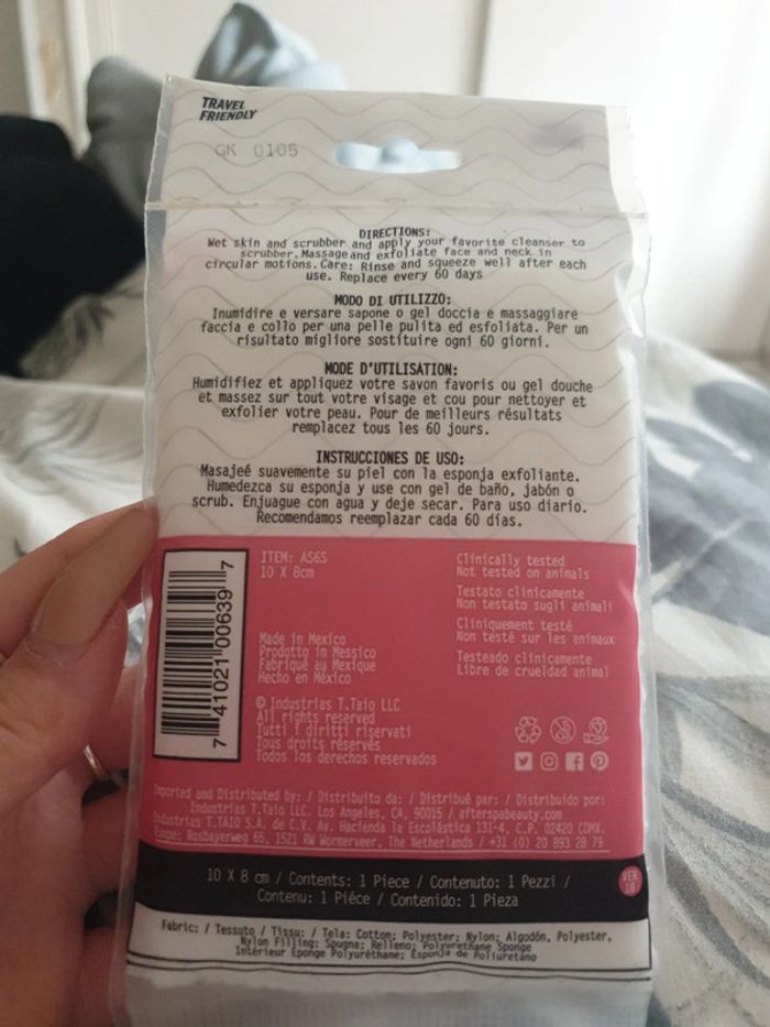 Éponge exfoliante - photo numéro 2
