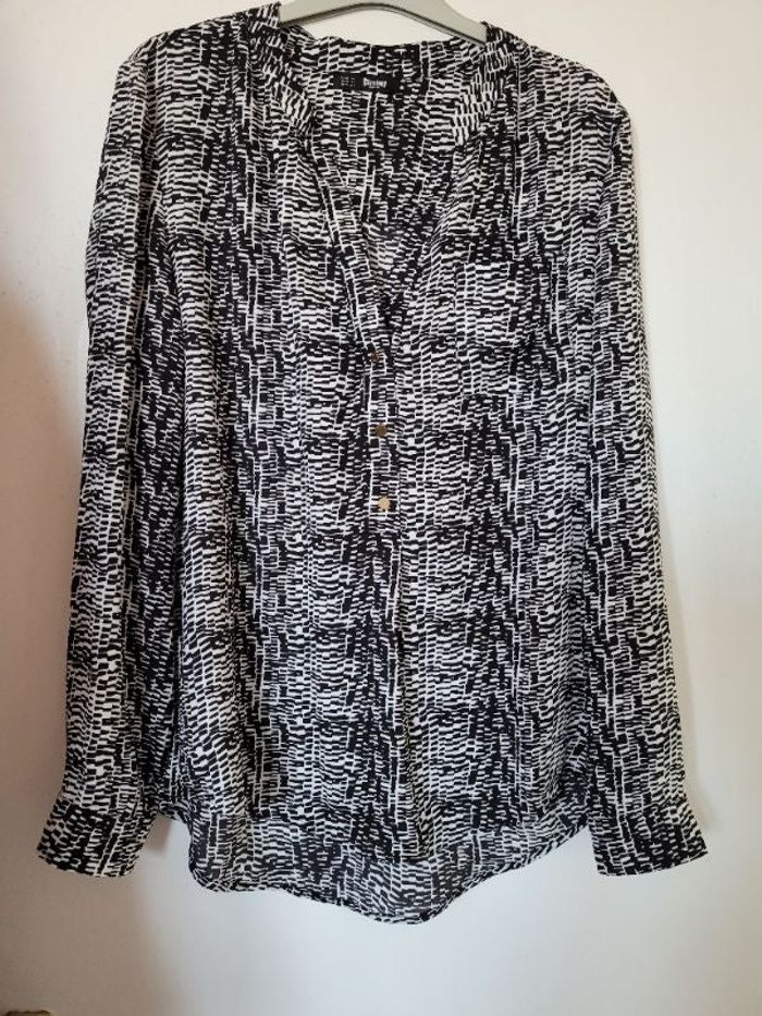 Blouse noir et blanc