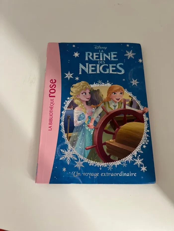 La bibliothèque rose , Reine des neiges, un voyage extraordinaire
