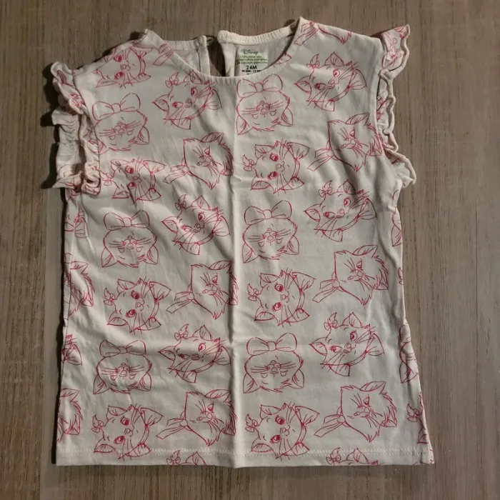 Legging + Tee-shirt Disney Marie 24 mois - photo numéro 2