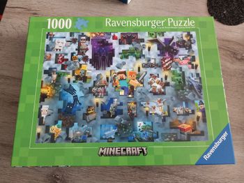 Puzzle Minecraft Ravensburger 1000 pièces neuf