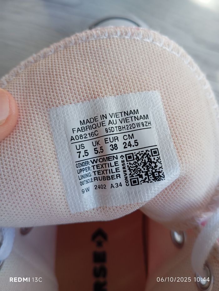 Converse rose - photo numéro 6