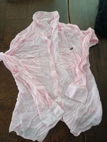 Chemise rose
