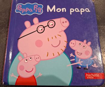 Livre enfant Peppa Pig "Mon papa" – Hachette Jeunesse