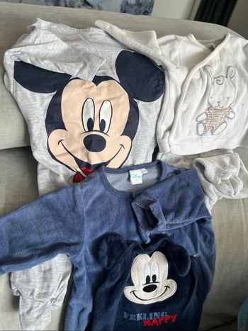 Lot de 3 grenouillère