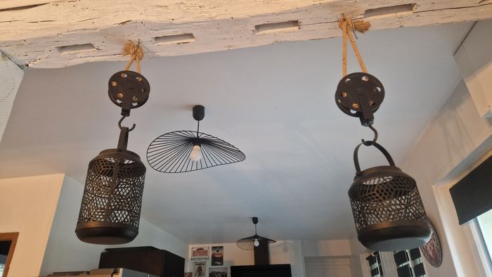 2 belle lanterne suspendu
