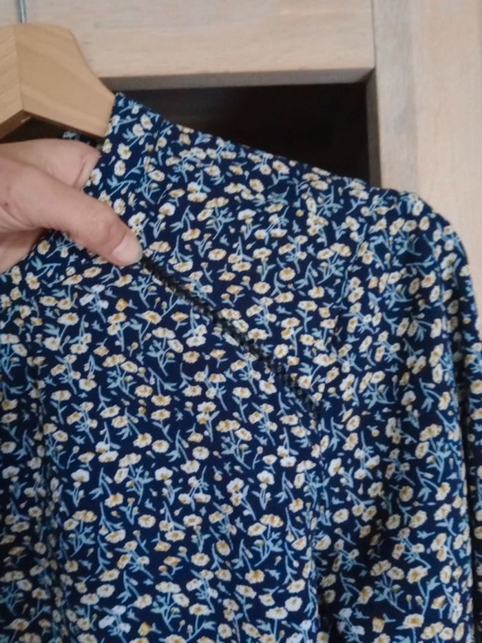 Blouse femme s fleurs c39 - photo numéro 8