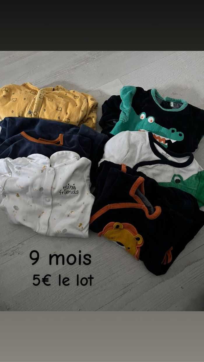 Lots 6 pyjamas